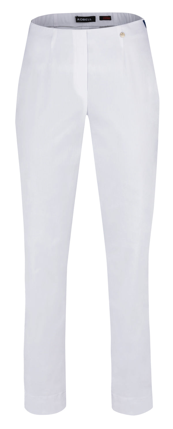 White Marie Full Length Trousers