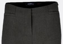 Dark Grey Robell Jacklyn Smart Trouser